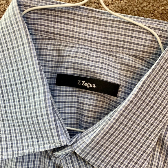 Z Zegna button down dress shirt - Picture 3 of 4